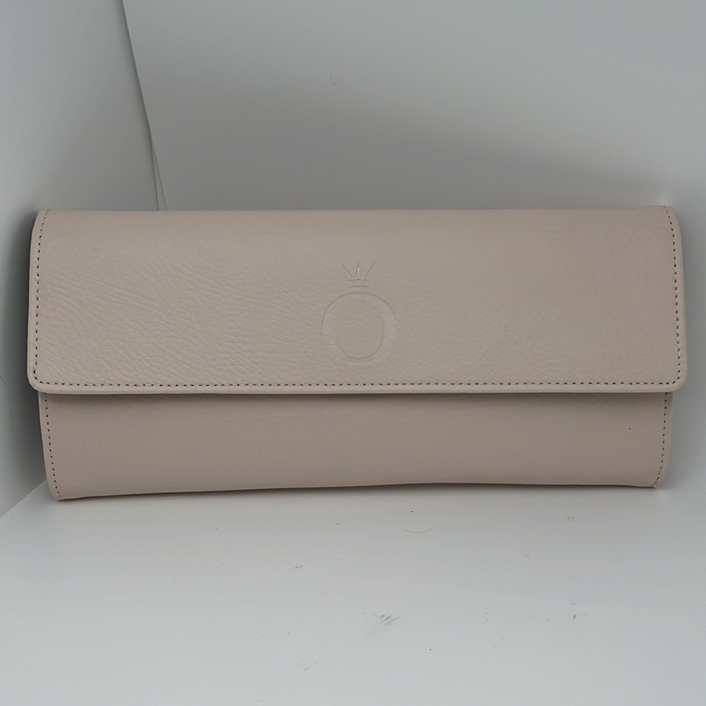 Pandora Unforgettable Moment Jewelry Travel Case Blush Leather Wallet Clutch NEW